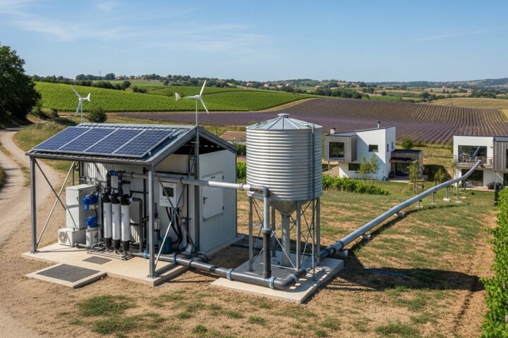 Contrôle du service des eaux sur le réseau disconnecté