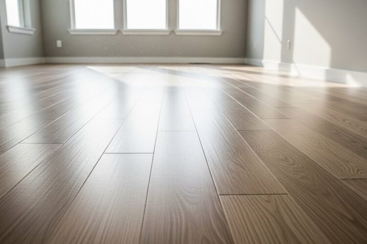 Réservation hauteur sol fini en construction neuve