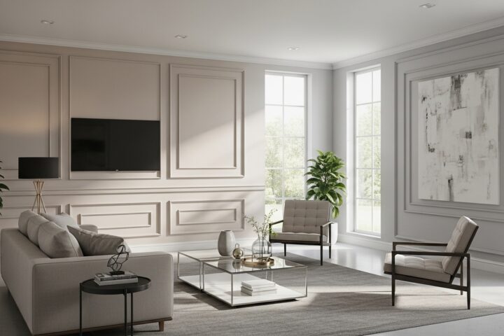 Comment intégrer des moulures murales dans un intérieur moderne ?