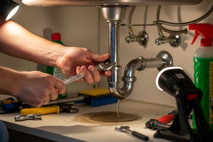 Devis réparation fuite encastrée