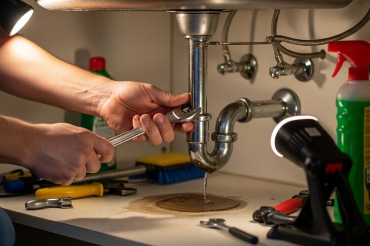 Devis réparation fuite encastrée