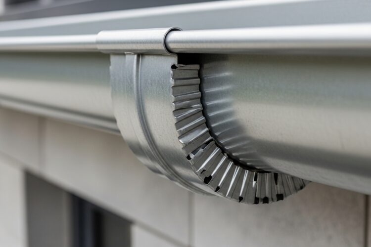 Talon à ourlet pour gouttière zinc