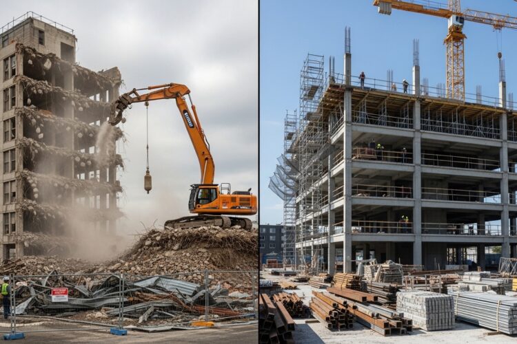 Délai instruction pour une démolition avec reconstruction