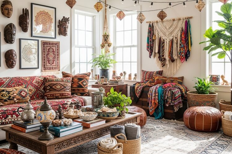 Créez une déco bohème inspirée de vos plus beaux voyages