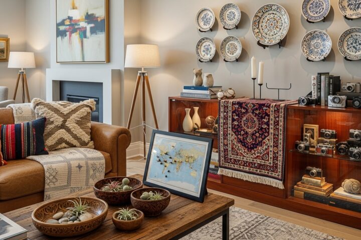 Comment intégrer vos souvenirs de voyage sans tomber dans le kitsch ?