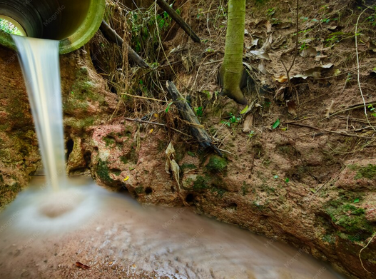 Irrigation souterraine des rejets : valorisation